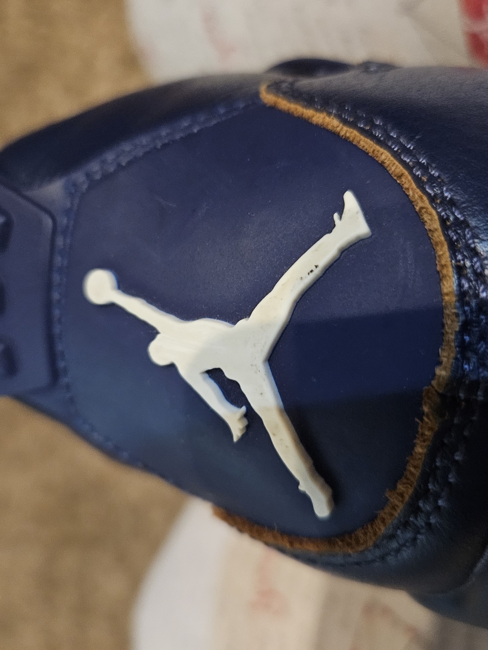 Nike Jordan (Flight) Men’s Navy Blue Basketball Shoes